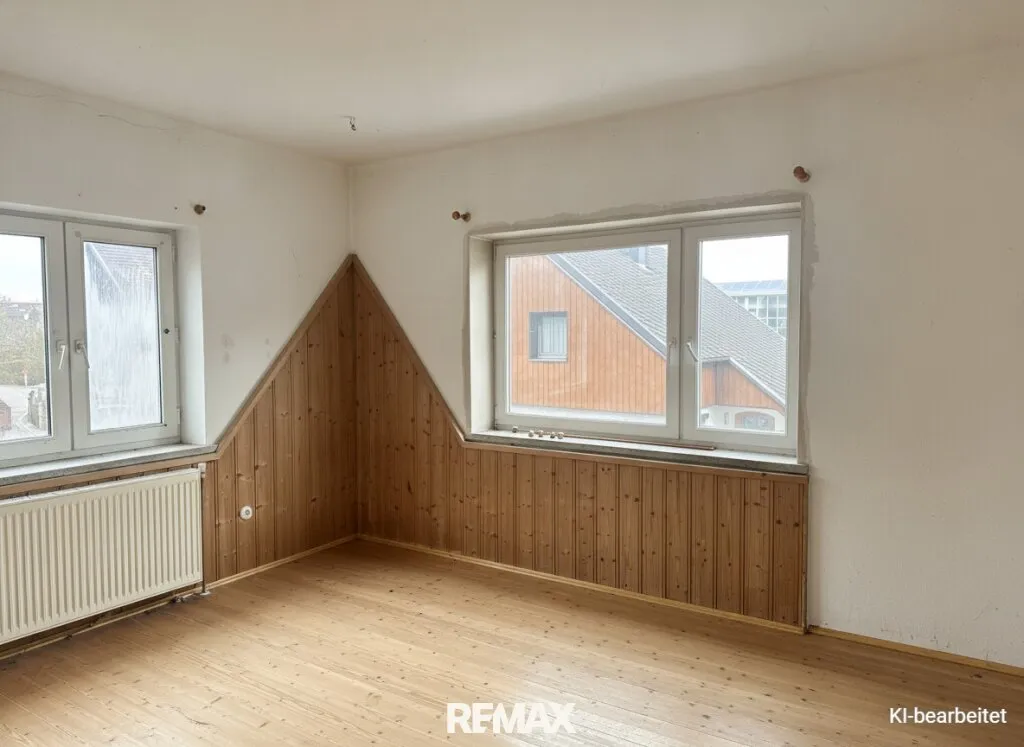 Sanierungsbedürftiges Wohnhaus in begehrter Stadtrandlage von Braunau am Inn - Ansicht 2