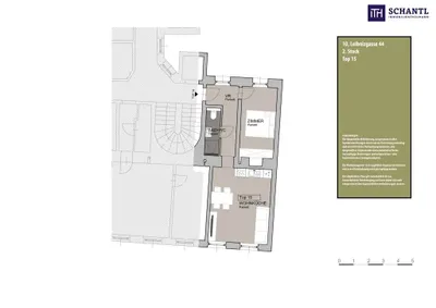 2-Zimmer-Wohnung kaufen in Wien – 41,69 m², € 199.000 – Bild 12 von 12