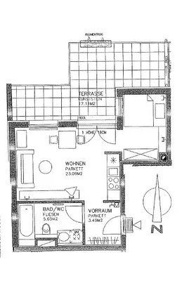 1-Zimmer-Wohnung mieten in Wien – 32,23 m², € 792 – Bild 11 von 12