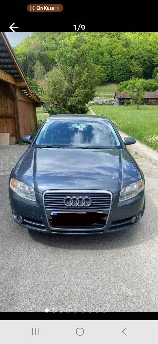Audi A4 Turbo 2 l 200 PS B7 237000km mit Pickerl