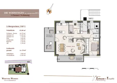 3-Zimmer-Wohnung kaufen in Liezen – 85 m², € 540.000 – Bild 8 von 8
