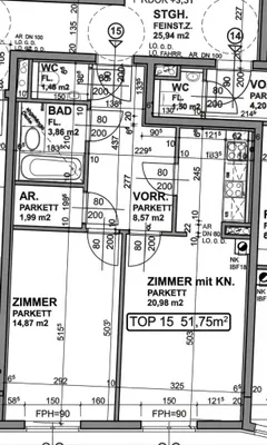 2-Zimmer-Wohnung mieten in Wien – 51,75 m², € 1.014 – Bild 8 von 8