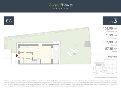 4-Zimmer-Haus kaufen in Krems Land – 105,09 m², € 536.400 – Bild 9 von 22
