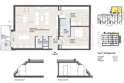 3-Zimmer-Wohnung kaufen in Wien – 113,31 m², € 849.100 – Bild 25 von 30