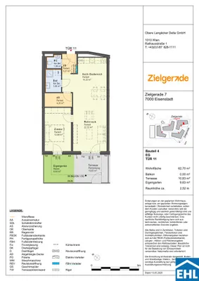 2-Zimmer-Wohnung kaufen in Eisenstadt – 62,7 m², € 307.000 – Bild 13 von 13