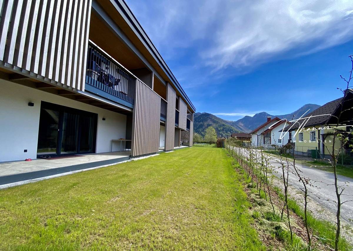 Hochwertige Neubauwohnung mit Gartenidylle, 2 Carports und erstklassiger Infrastruktur., Scharnstein