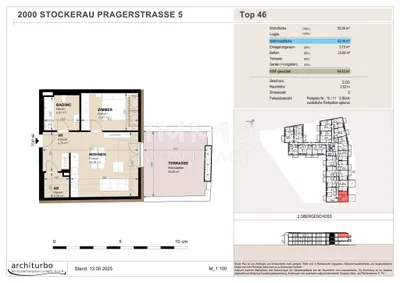 2-Zimmer-Wohnung kaufen in Korneuburg – 52 m², € 311.160 – Bild 5 von 6