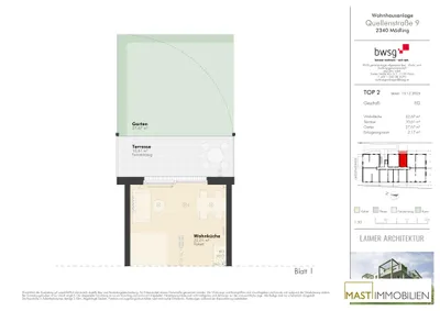 1-Zimmer-Wohnung kaufen in Mödling – 32,67 m², € 219.000 – Bild 13 von 13