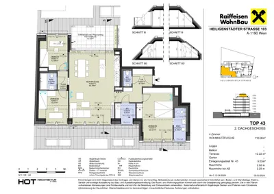 4-Zimmer-Wohnung kaufen in Wien – 116,61 m², € 1.217.500 – Bild 5 von 7