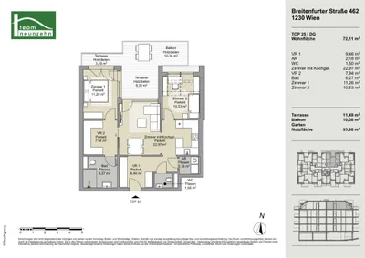 3-Zimmer-Wohnung kaufen in Wien – 72,11 m², € 520.609 – Bild 24 von 24