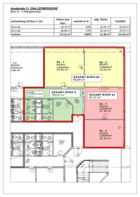 2-Zimmer-Gewerbeimmobilie mieten in Baden – 87 m², € 1.030 – Bild 5 von 5