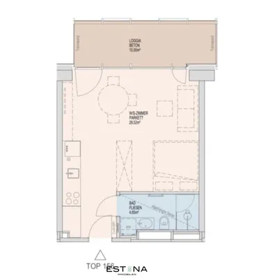 1-Zimmer-Wohnung mieten in Wien – 34,17 m², € 1.150 – Bild 19 von 19
