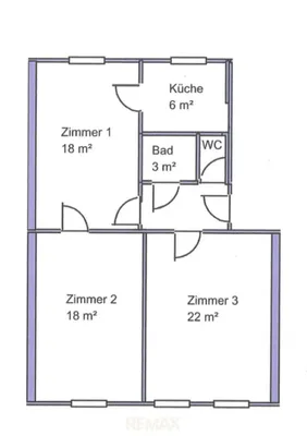 3-Zimmer-Wohnung kaufen in Wiener Neustadt – 67 m², € 158.000 – Bild 7 von 7