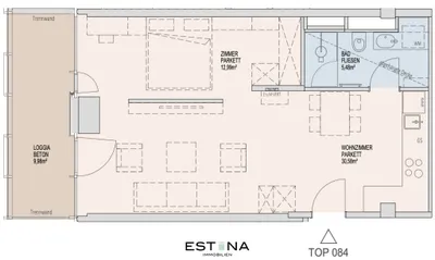 2-Zimmer-Wohnung mieten in Wien – 49 m², € 1.550 – Bild 20 von 20