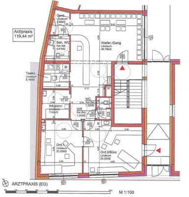 3-Zimmer-Gewerbeimmobilie mieten in Mistelbach – 119,44 m², € 1.435 – Bild 11 von 11