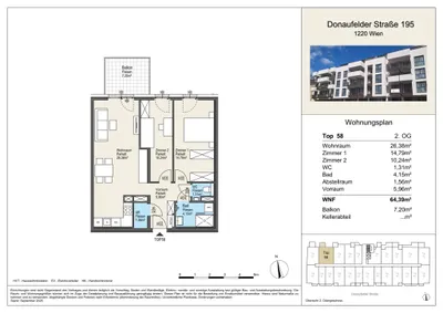 3-Zimmer-Wohnung kaufen in Wien – 64,39 m², € 363.090 – Bild 11 von 11