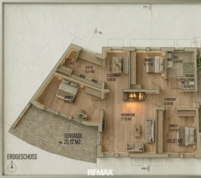 5-Zimmer-Wohnung kaufen in Leibnitz – 96 m², € 199.000 – Bild 17 von 17