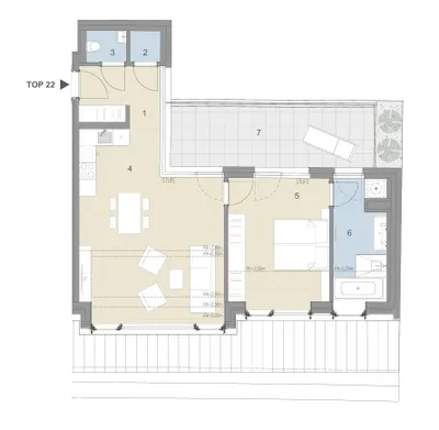 2-Zimmer-Wohnung kaufen in Wien – 70,99 m², € 1.090.000 – Bild 10 von 10