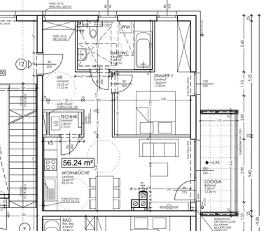 2-Zimmer-Wohnung mieten in Sankt Pölten Land – 56,24 m², € 670 – Bild 2 von 2