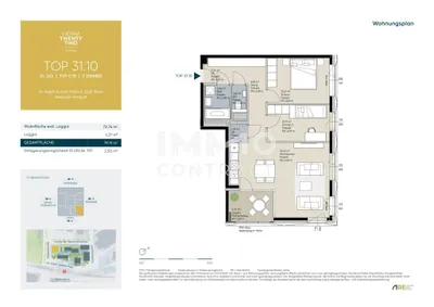 3-Zimmer-Wohnung kaufen in Wien – 72,74 m², € 789.000 – Bild 26 von 26