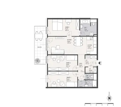 4-Zimmer-Wohnung kaufen in Wien – 99,04 m², € 679.000 – Bild 11 von 11