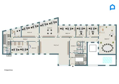 10-Zimmer-Gewerbeimmobilie mieten in Wien – 545 m², € 6.813 – Bild 2 von 30