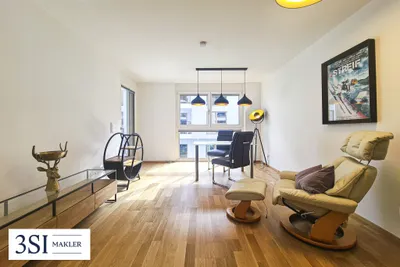 2-Zimmer Neubau-Erstbezug mit Balkon in Hofruhelage - hochwertige Vollausstattung – Bild 3