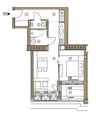 2-Zimmer-Wohnung mieten in Wien – 46,53 m², € 1.401 – Bild 12 von 12