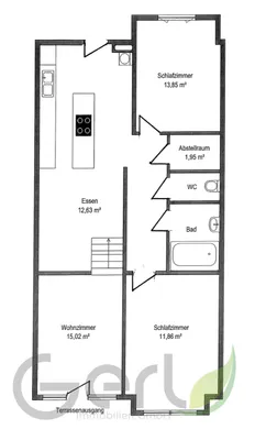 3-Zimmer-Immobilie kaufen in Salzburg Stadt – 77,97 m², € 568.000 – Bild 11 von 11