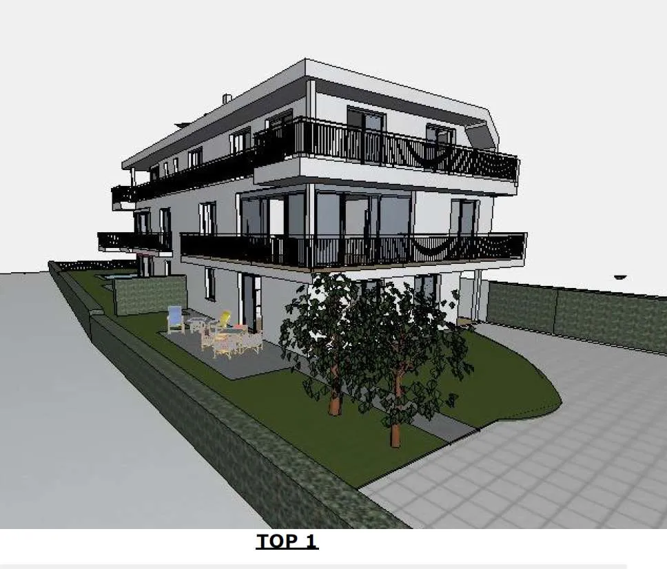 Vorsorge Gartenwohnung Südlage 2 Zimmer mit Carport - Ansicht 3