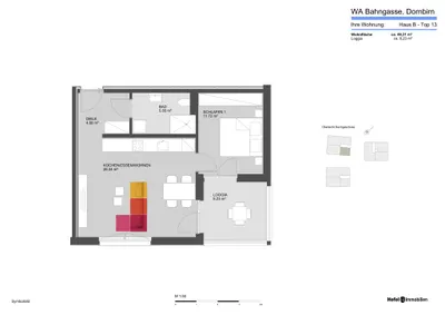 2-Zimmer-Wohnung mieten in Dornbirn – 48,31 m², € 1.049 – Bild 11 von 15