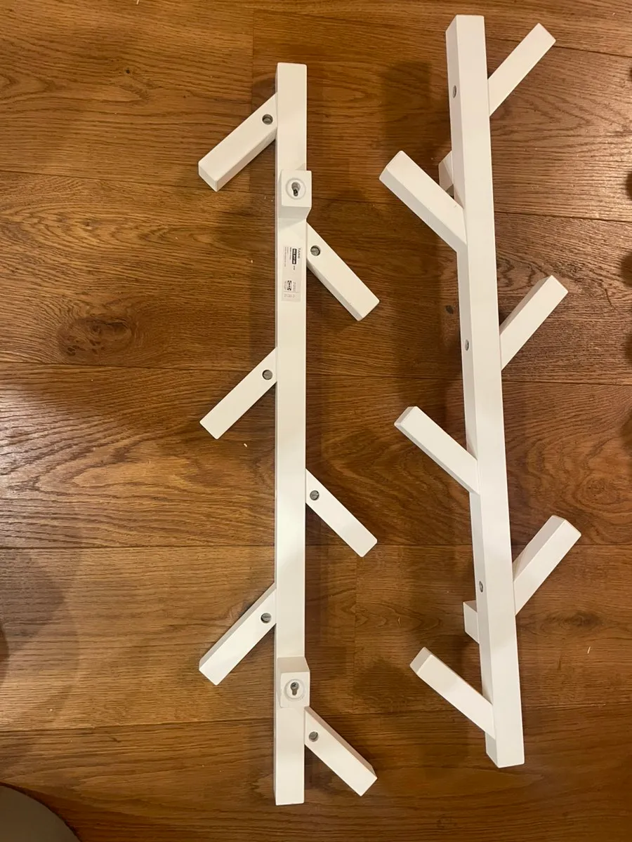 2x Ikea Tjusig Garderobe Aufhaenger weiss, € 0,- (3400 Weidling)