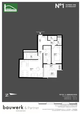 Immobilie kaufen in Bruck an der Leitha – 74,34 m², € 373.500 – Bild 15 von 15