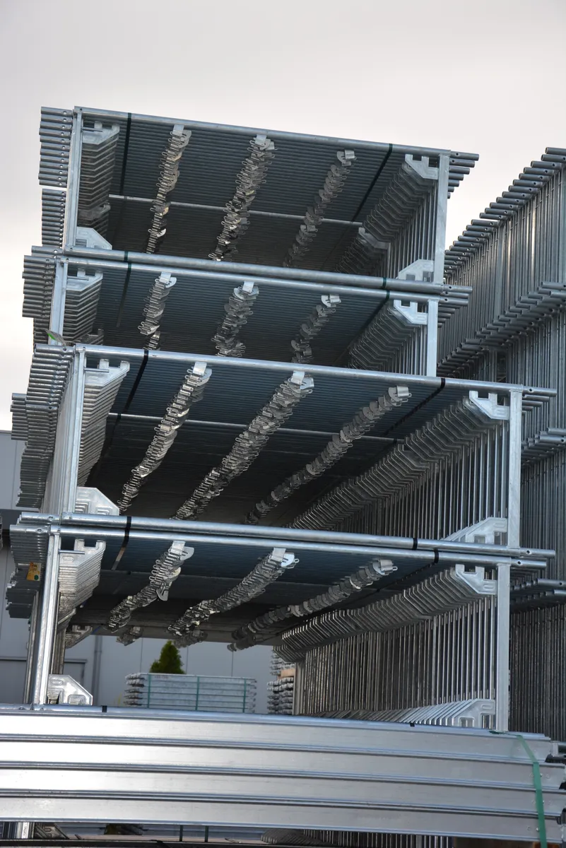 4x24m Alu-scaff 74 Aluminiumgerüst Baugerüst Fassadengerüst KOSTENLOSER VERSAND