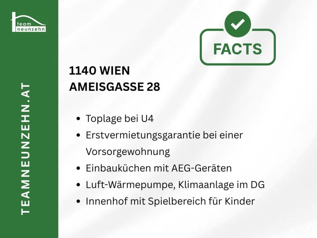 Hochwertiger Neubau-Erstbezug mit inkludierten Küchen - Attraktives Investment nahe Schönbrunn - Widok 3