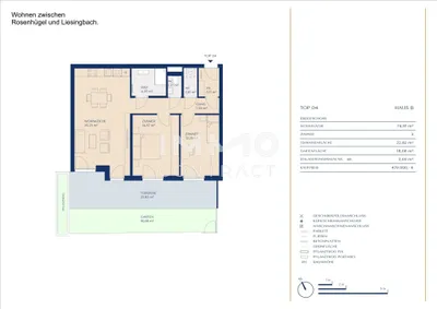 3-Zimmer-Wohnung kaufen in Wien – 74,91 m², € 479.000 – Bild 11 von 11