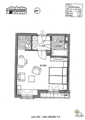 1-Zimmer-Wohnung mieten in Wien – 32,23 m², € 568 – Bild 10 von 10