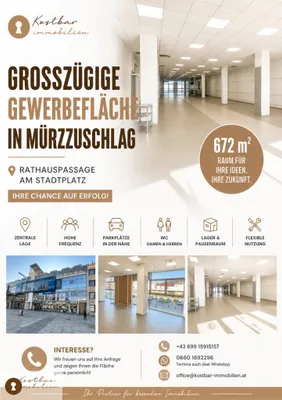 Gewerbeimmobilie mieten in Bruck-Mürzzuschlag – 672 m² – Bild 1 von 28