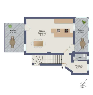 Wohnung mieten in Graz – 181,19 m², € 2.950 – Bild 36 von 37