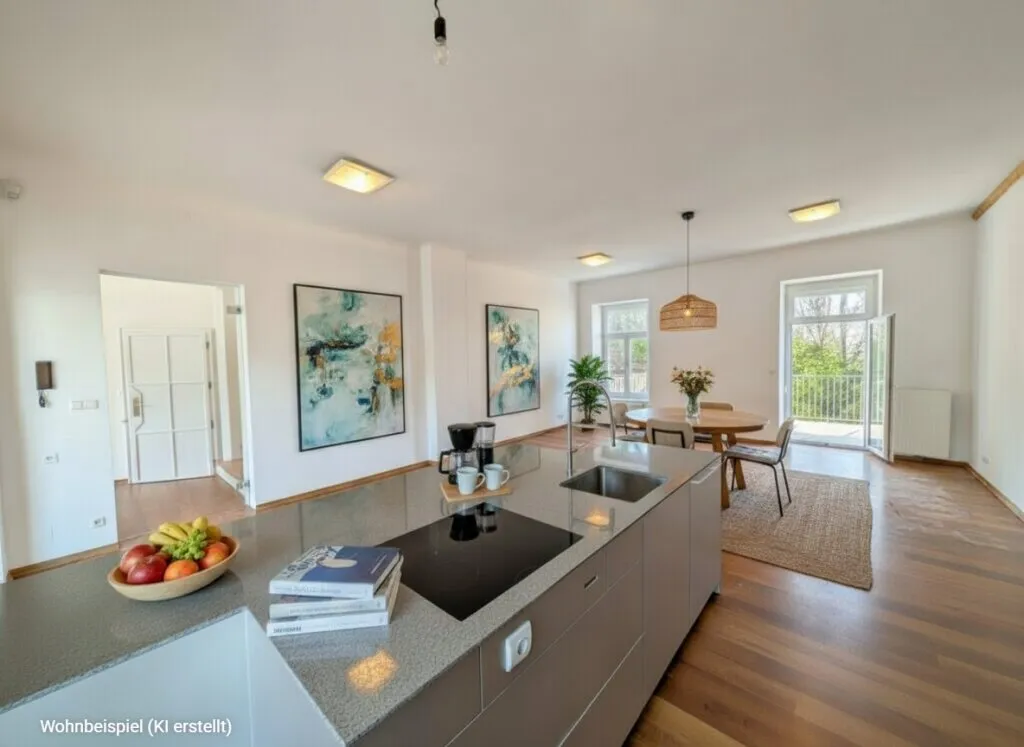 "Ready-to-live" in Graz St. Peter: Exklusives 181 m² Penthouse mit All-inclusive-Service & Möblierung! - Ansicht 2