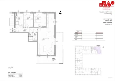 3-Zimmer-Wohnung kaufen in Linz – 82,9 m², € 469.890 – Bild 25 von 26
