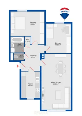 3-Zimmer-Wohnung kaufen in Gänserndorf – 84,25 m², € 199.000 – Bild 19 von 19