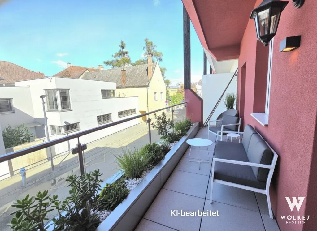 Zentrale 2-Zimmer Wohnung in Stockerau | ca. 61,84 m² | Großzügige Terrasse mit ca. 11,95 m² | Aufzug | Wohnbauförderung - Übernahme möglich - Ansicht 3