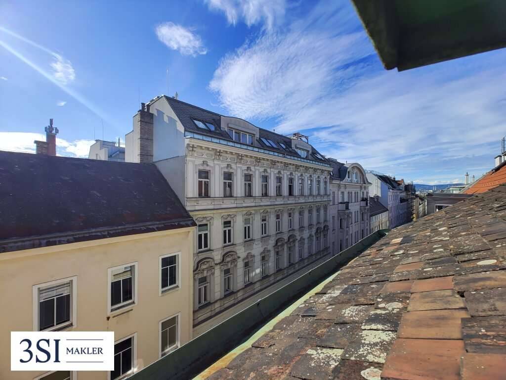 Rohdachboden mit Ausbaustudie in Bestlage nahe Belvedere und Theresianum - Ansicht 2
