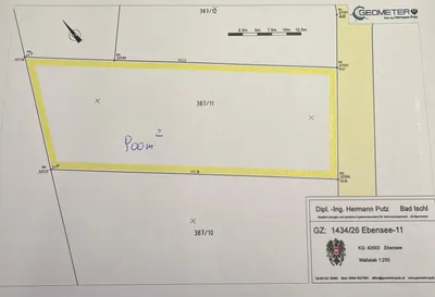 Grundstück kaufen in Gmunden – 900 m², € 243.000 – Bild 4 von 4