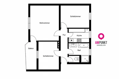 3-Zimmer-Wohnung kaufen in Salzburg Stadt – 68,2 m², € 395.000 – Bild 9 von 9