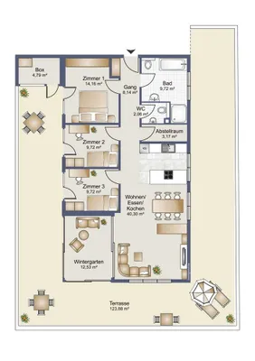 4-Zimmer-Wohnung kaufen in Feldkirch – 110 m², € 730.000 – Bild 2 von 20