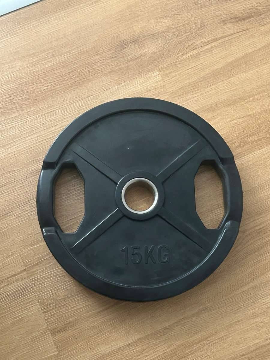 2x15kg ATX Megafitness Shop Gripper Olympia Hantelscheiben