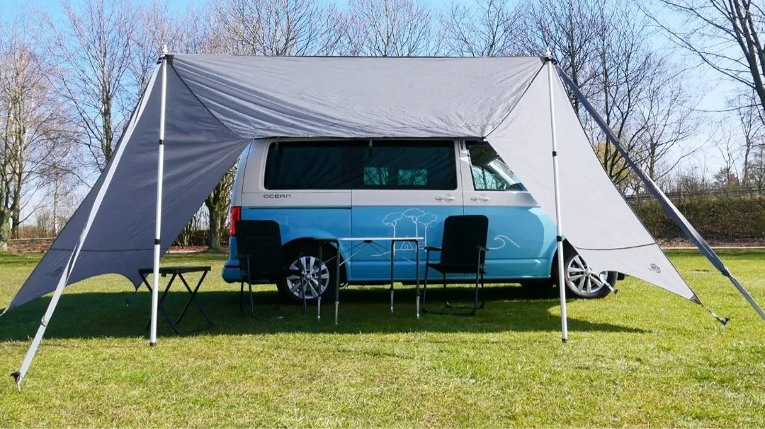 tent rope Spike & Set for Pop Up Size:3mx 4m pull your boat into Ganzjahres Sonnensegel-Anlage viereck INEOS Grenadier