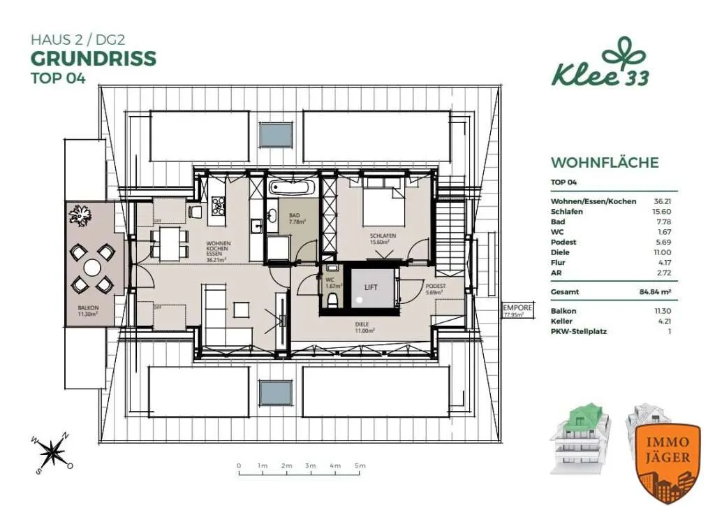 Klee33 - Ihr neues Wohnglück in Linz Urfahr - Ansicht 3